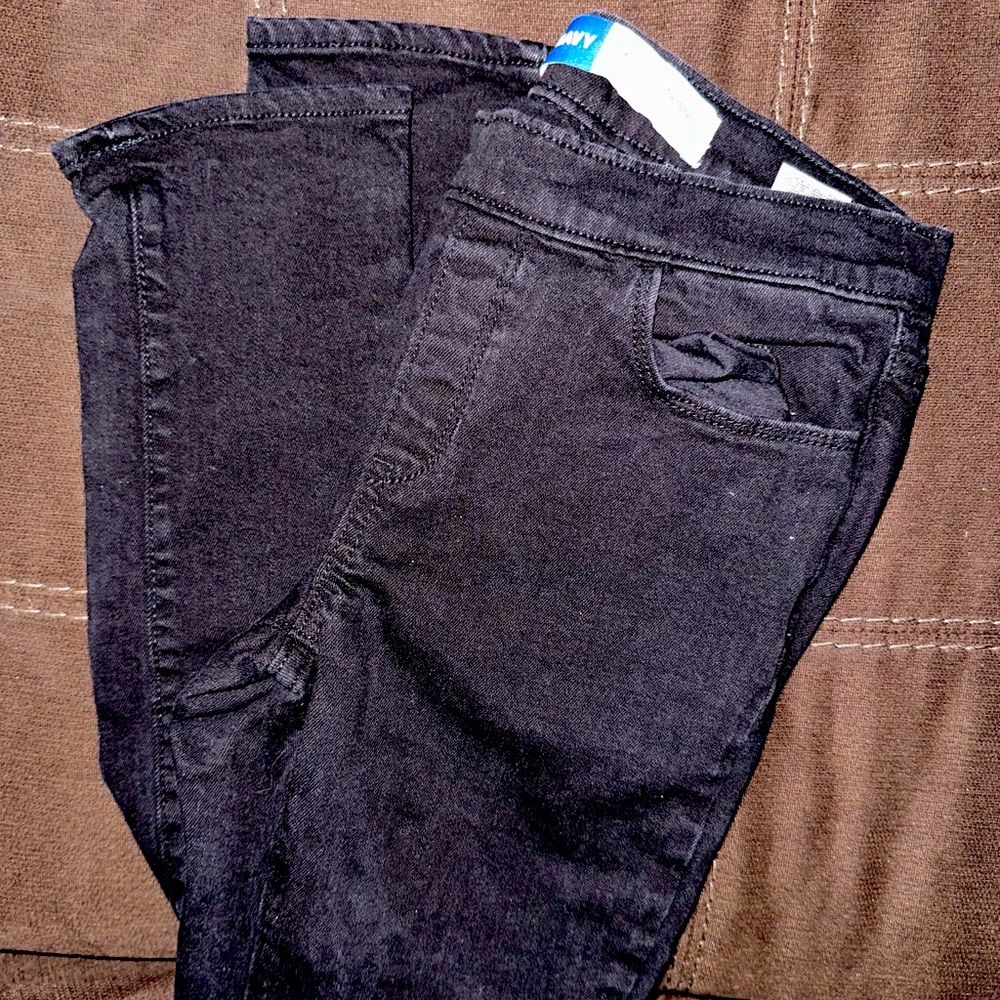 Black old navy skinny jeans XL 14-16